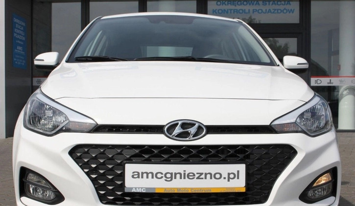 Hyundai i20 cena 44900 przebieg: 18100, rok produkcji 2019 z Gniezno małe 191